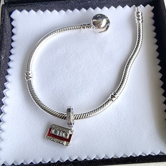 MARVEL Guardians of the Galaxy Cassette Tape Dangle Charm for Pandora bracelet - Picture 8 of 8